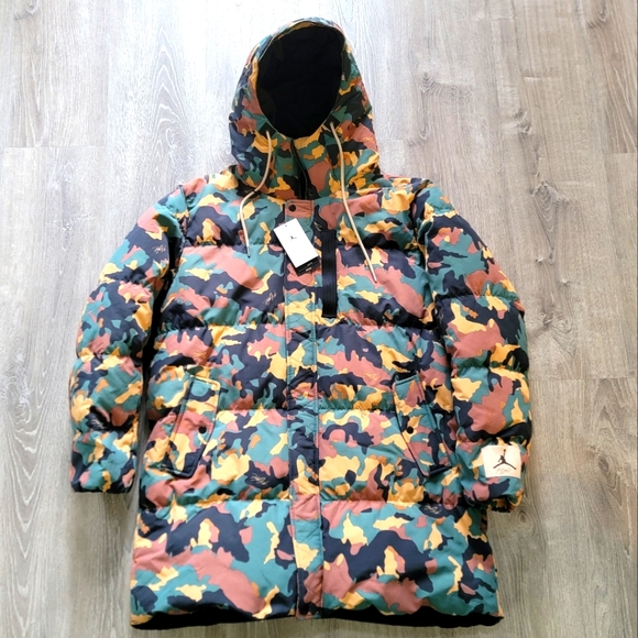 Jordan Other - BRAND NEW Jordan Flight Heritage Camo Down Parka Men's Size: XL